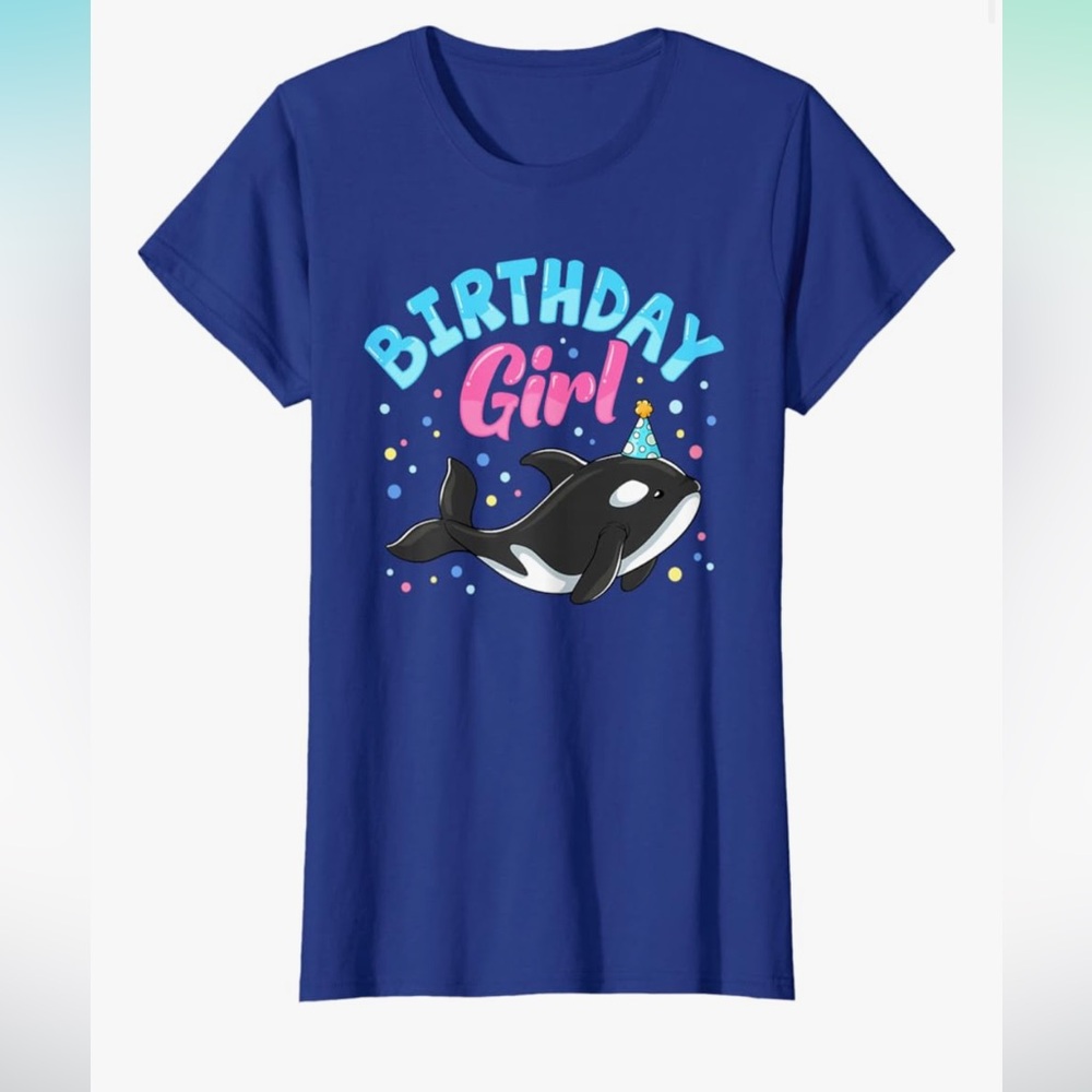 Orca “Birthday Girl” T Shirt